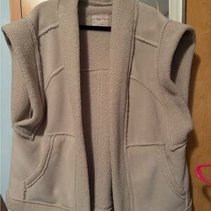 Free People Beige Vest